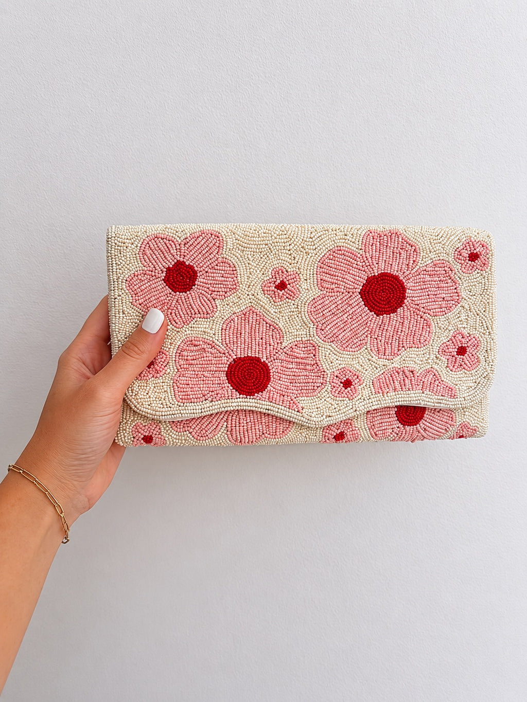 Fileur Embroidered Clutch