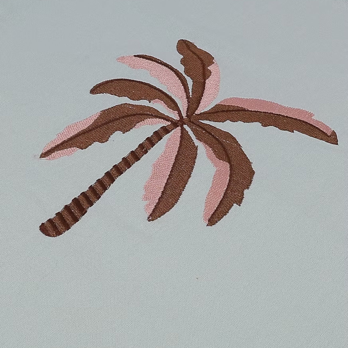 Palm Embroidery Tote Bag – Image 2 | JOYCO