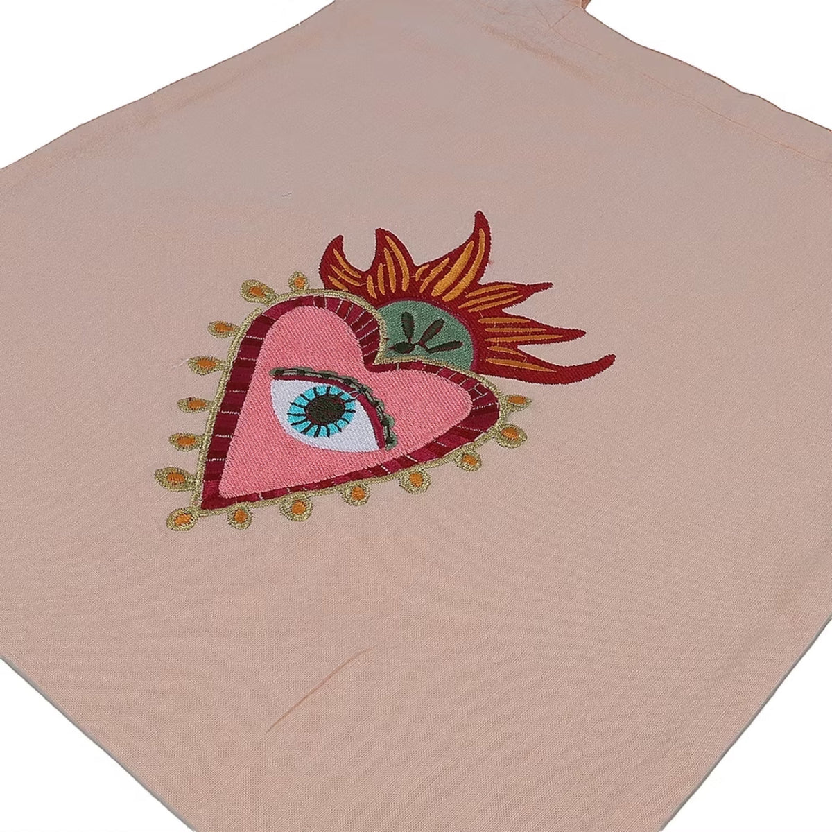 Corazon Embroidery Tote Bag – Image 2 | JOYCO