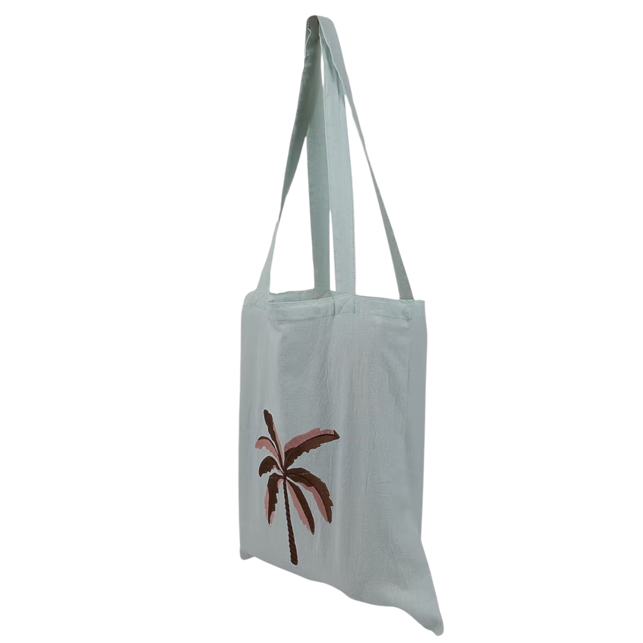 Palm Embroidery Tote Bag – Image 3 | JOYCO
