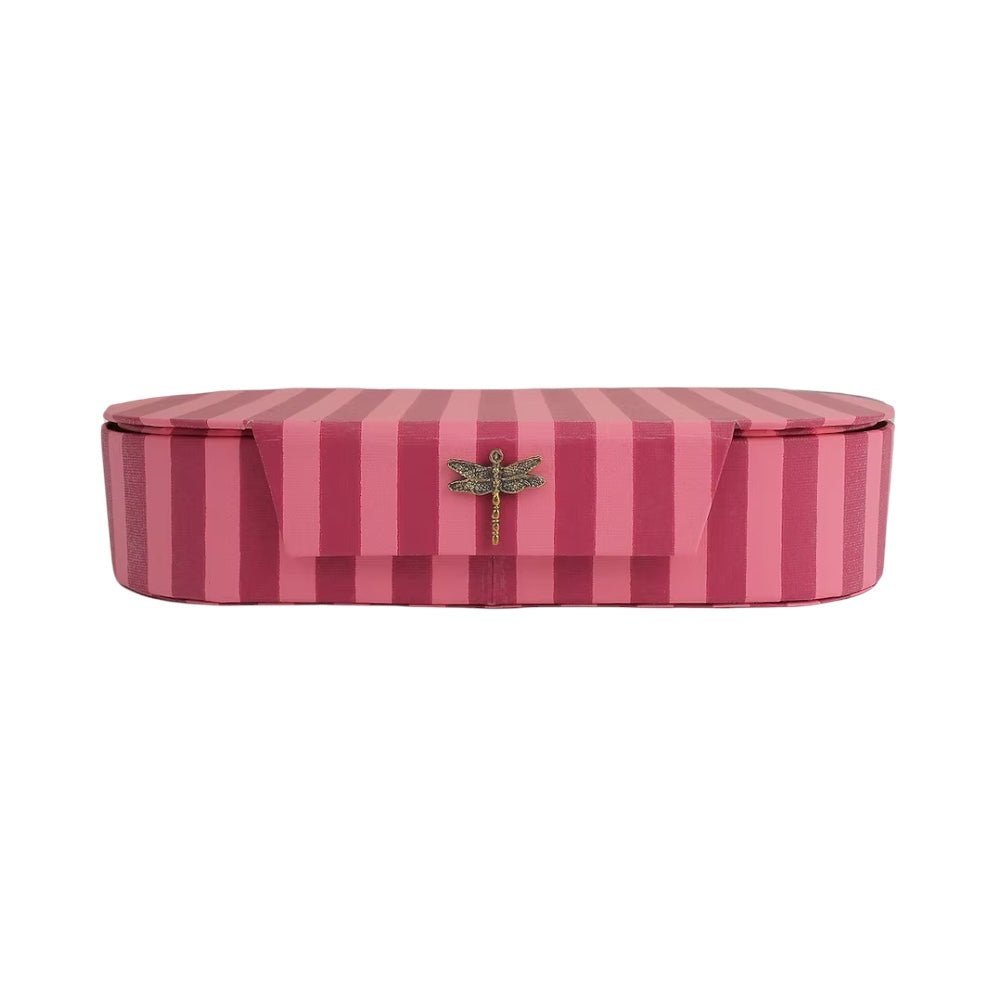 Striped Oval Jewellery Box – Image 3 | JOYCO