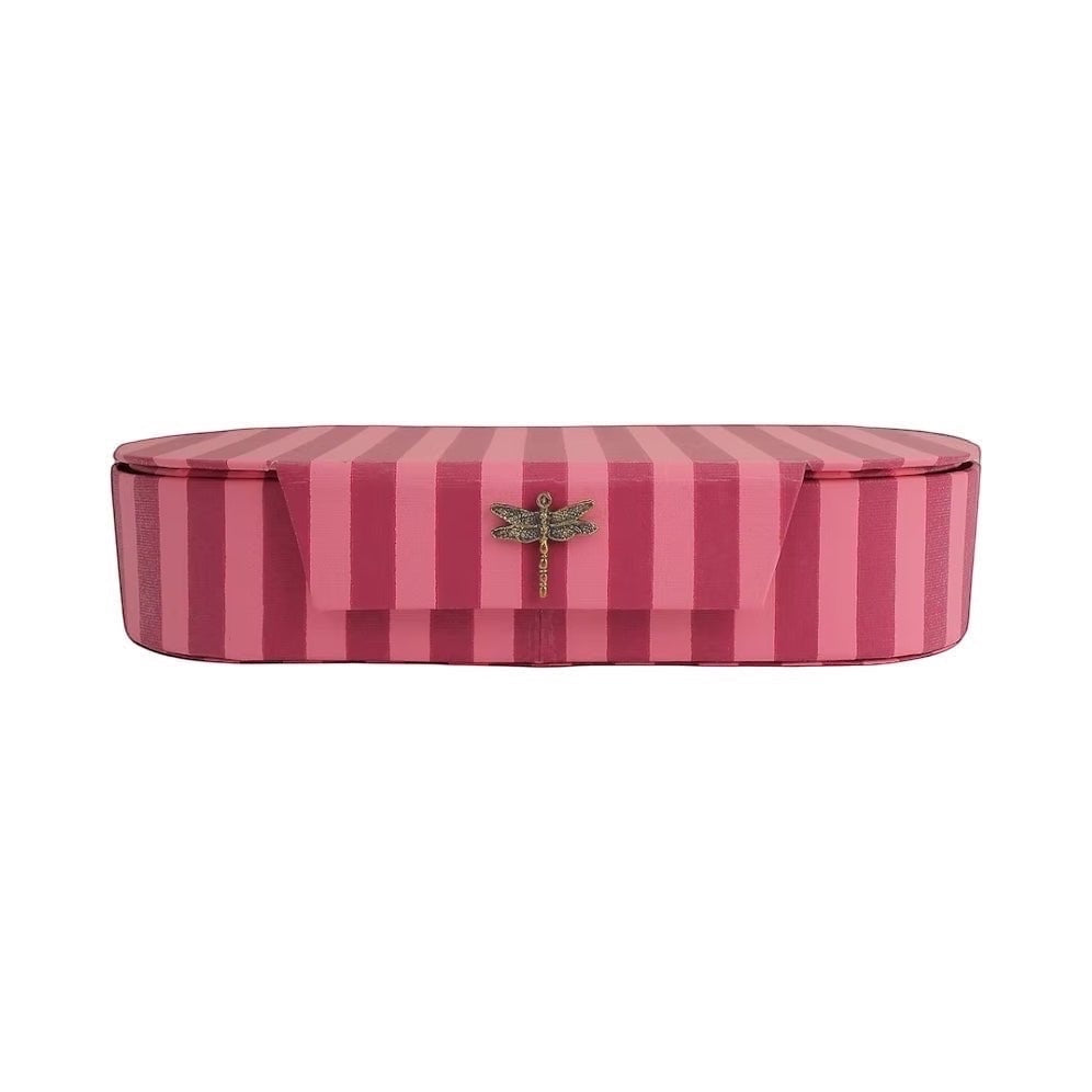 Striped Oval Jewellery Box – Image 3 | JOYCO