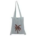 Palm Embroidery Tote Bag – Front View | JOYCO