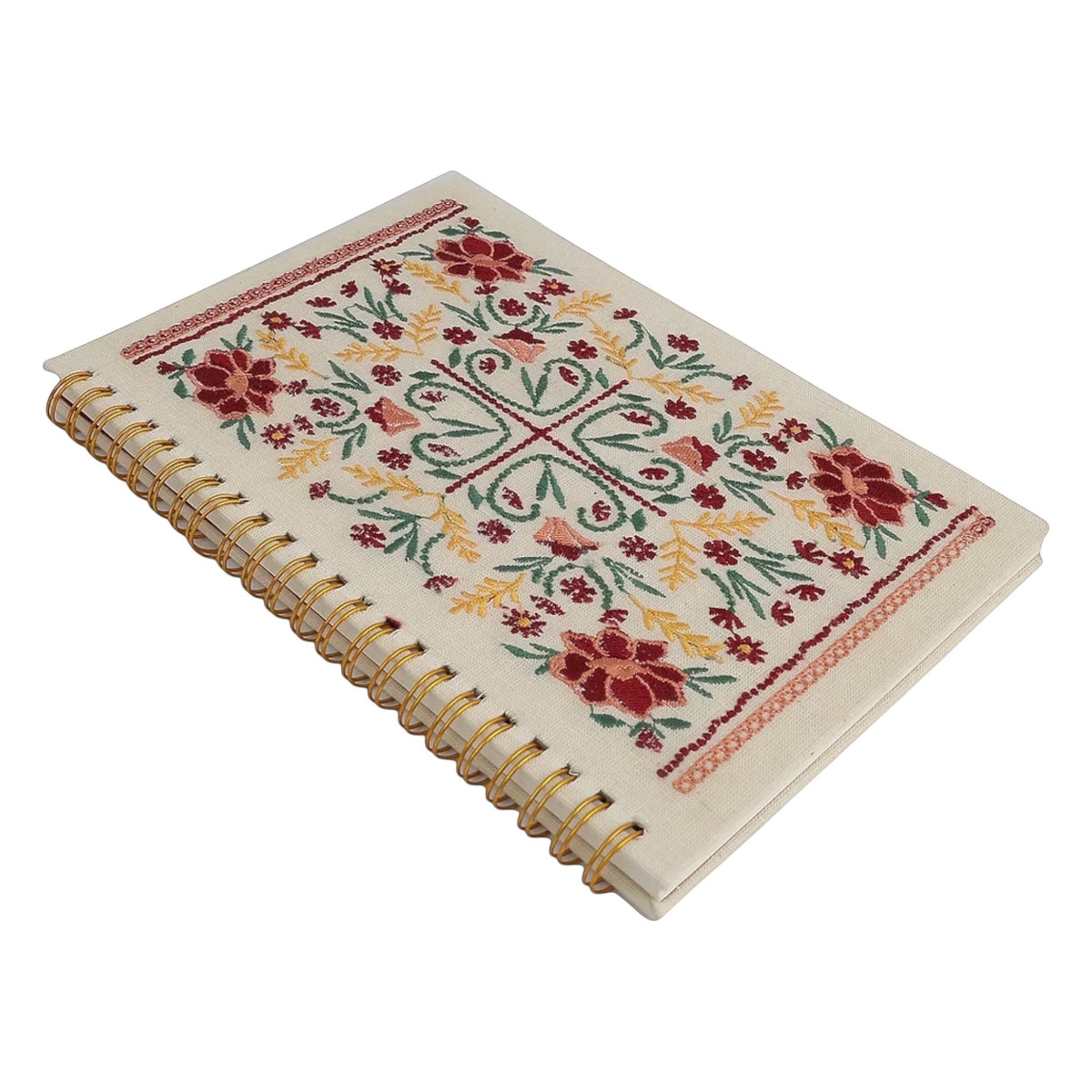Floral Embroidery Journal Notebook – Image 2 | JOYCO