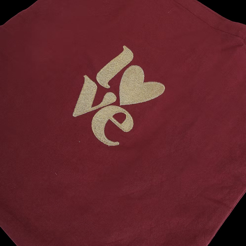 Love Embroidery Tote Bag – Image 2 | JOYCO