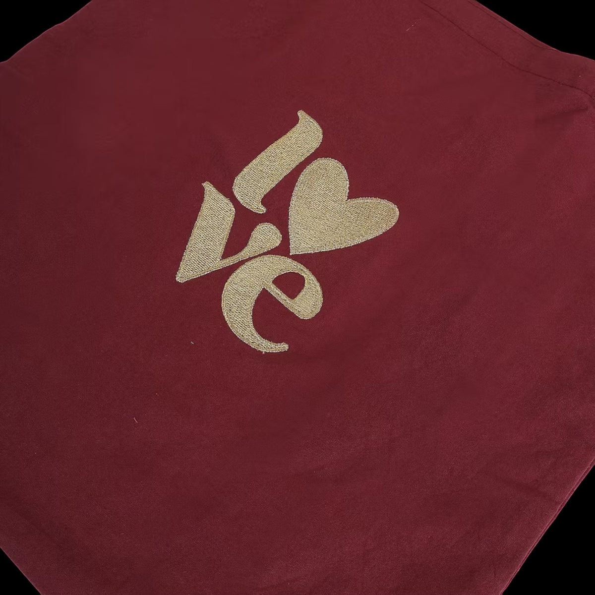 Love Embroidery Tote Bag – Image 2 | JOYCO