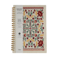 Floral Embroidery Journal Notebook