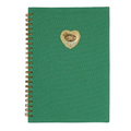 Corazon Charm Green Journal