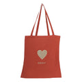 Heart Embroidery Tote Bag – Front View | JOYCO