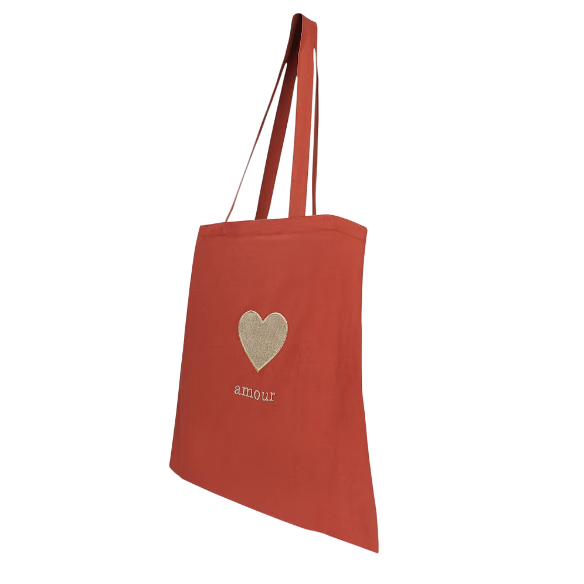 Heart Embroidery Tote Bag – Image 3 | JOYCO