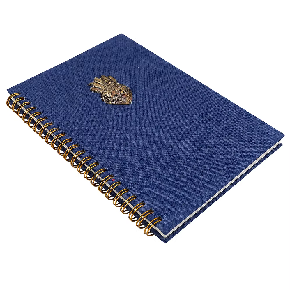Corazon Charm Blue Journal
