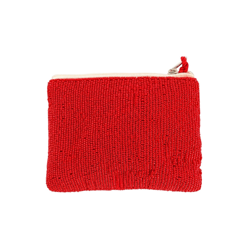 Coral Royale Embroidered Pouch – Image 3 | JOYCO