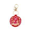 Coral Royale Embroidered Keychain – Image 1 | JOYCO
