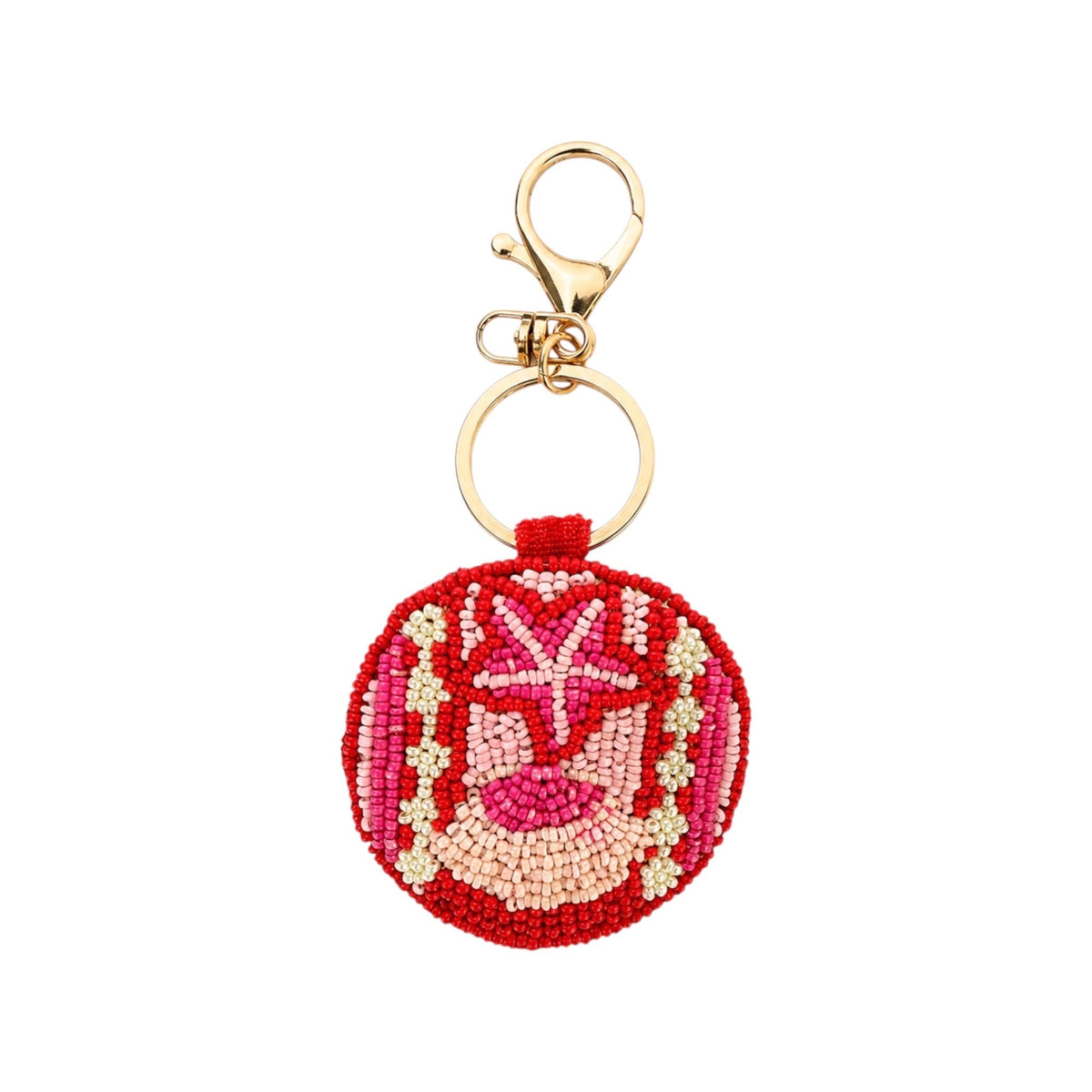 Coral Royale Embroidered Keychain – Image 1 | JOYCO