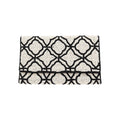 Maison Blanc Embroidered Clutch – Front View | JOYCO