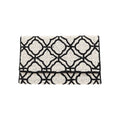 Maison Blanc Embroidered Clutch – Front View | JOYCO