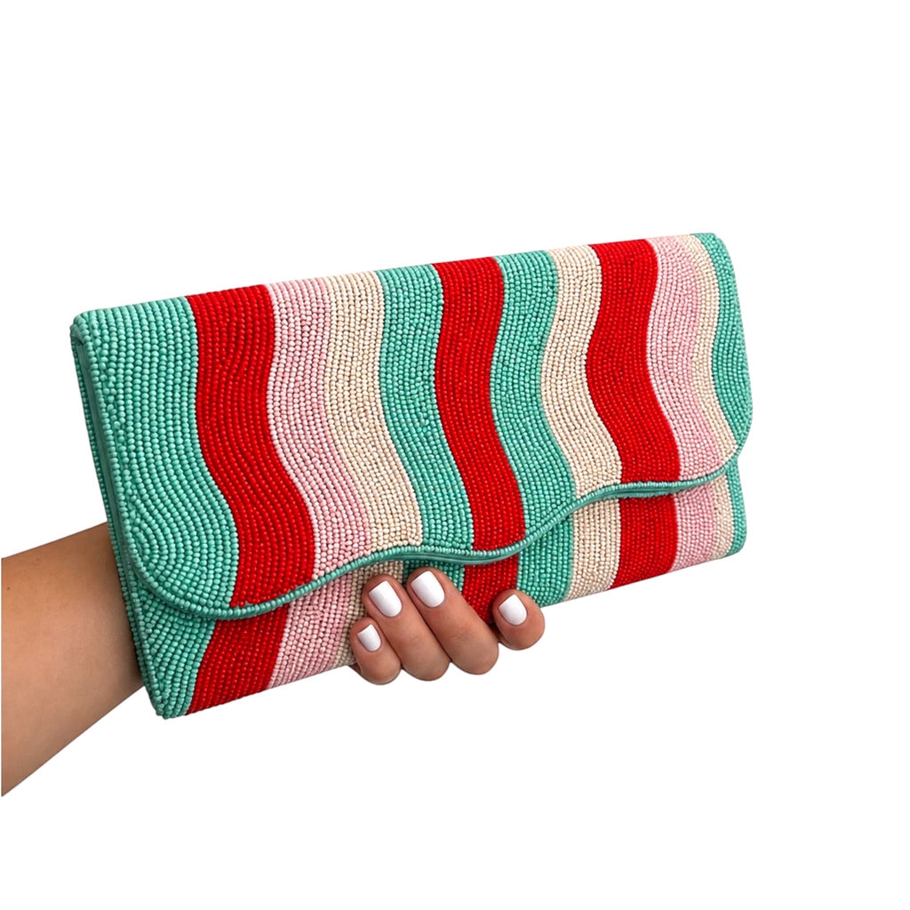 Rainbow Embroidered Clutch – Image 4 | JOYCO