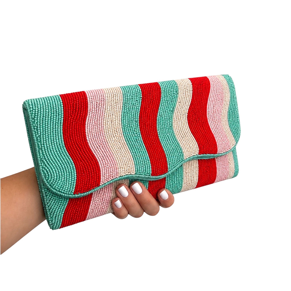 Rainbow Embroidered Clutch – Image 4 | JOYCO