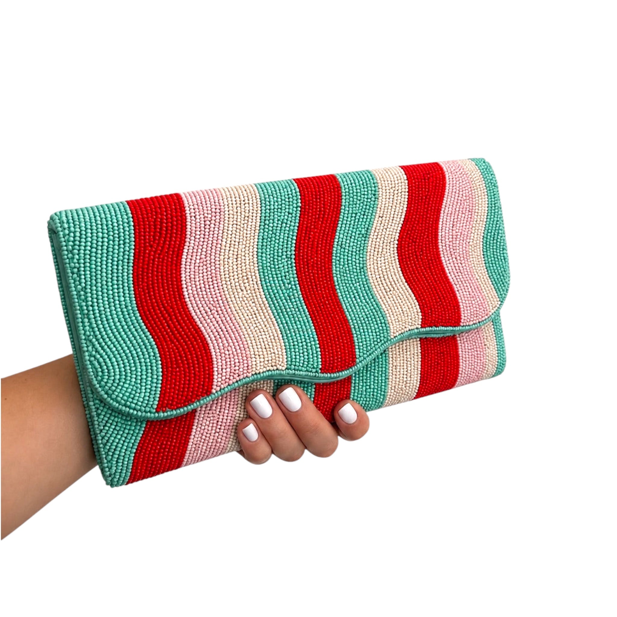 Rainbow Embroidered Clutch – Image 4 | JOYCO