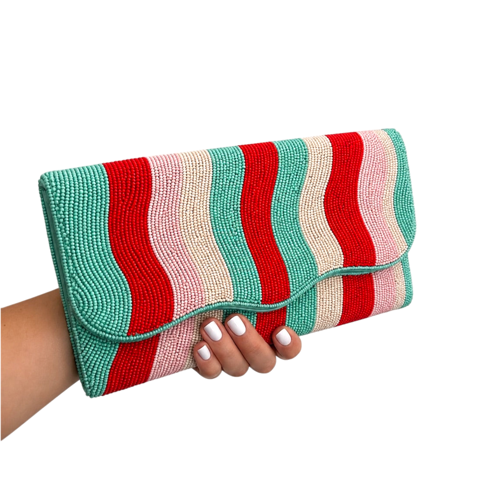 Rainbow Embroidered Clutch – Image 4 | JOYCO
