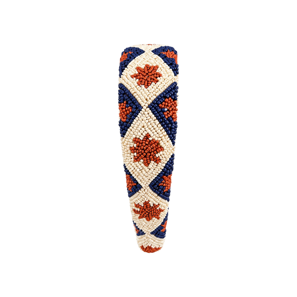 Golden Azure Embroidered Women Classic Headband – Image 3 | JOYCO