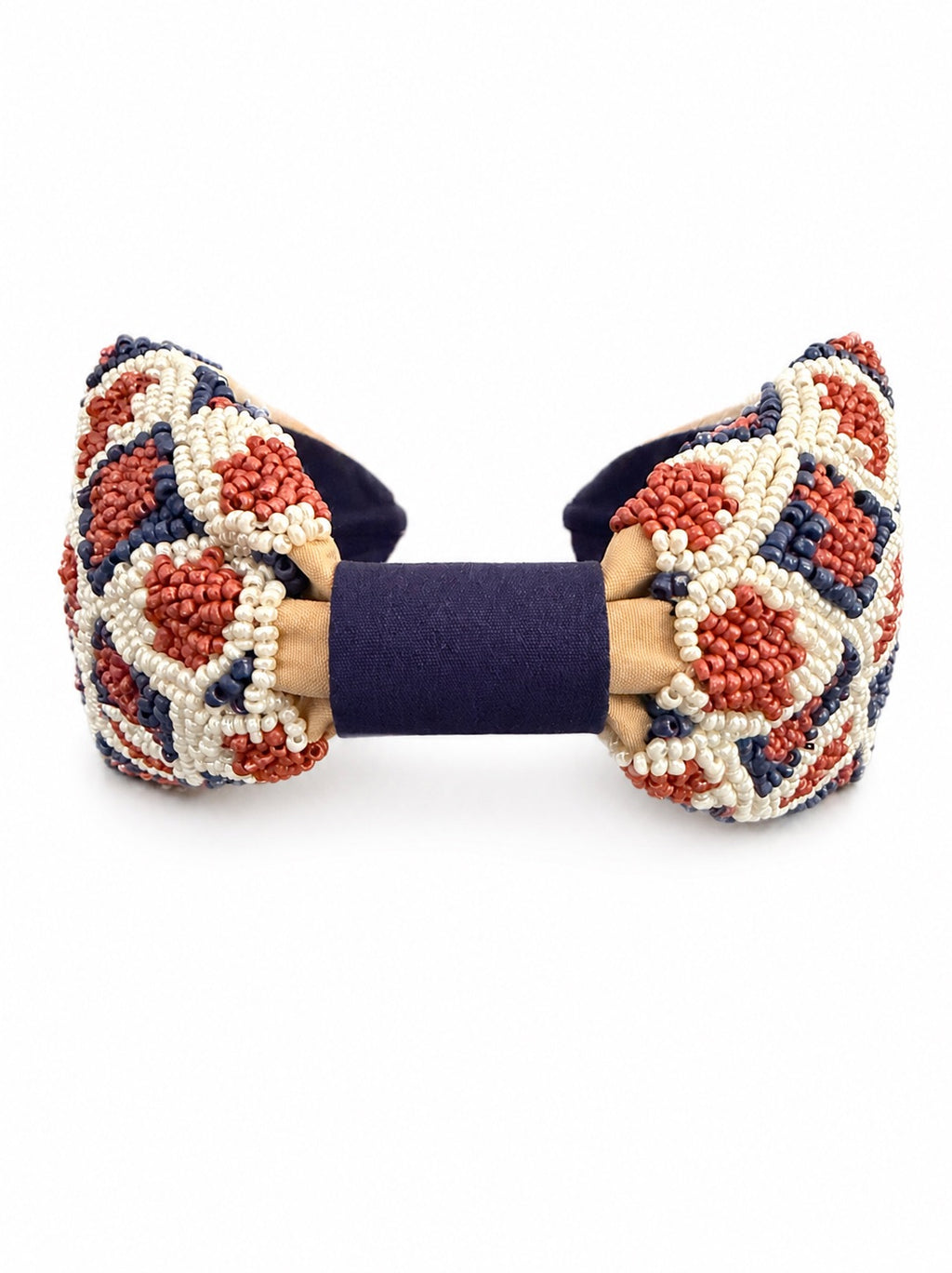 Golden Azure Embroidered Women Headband