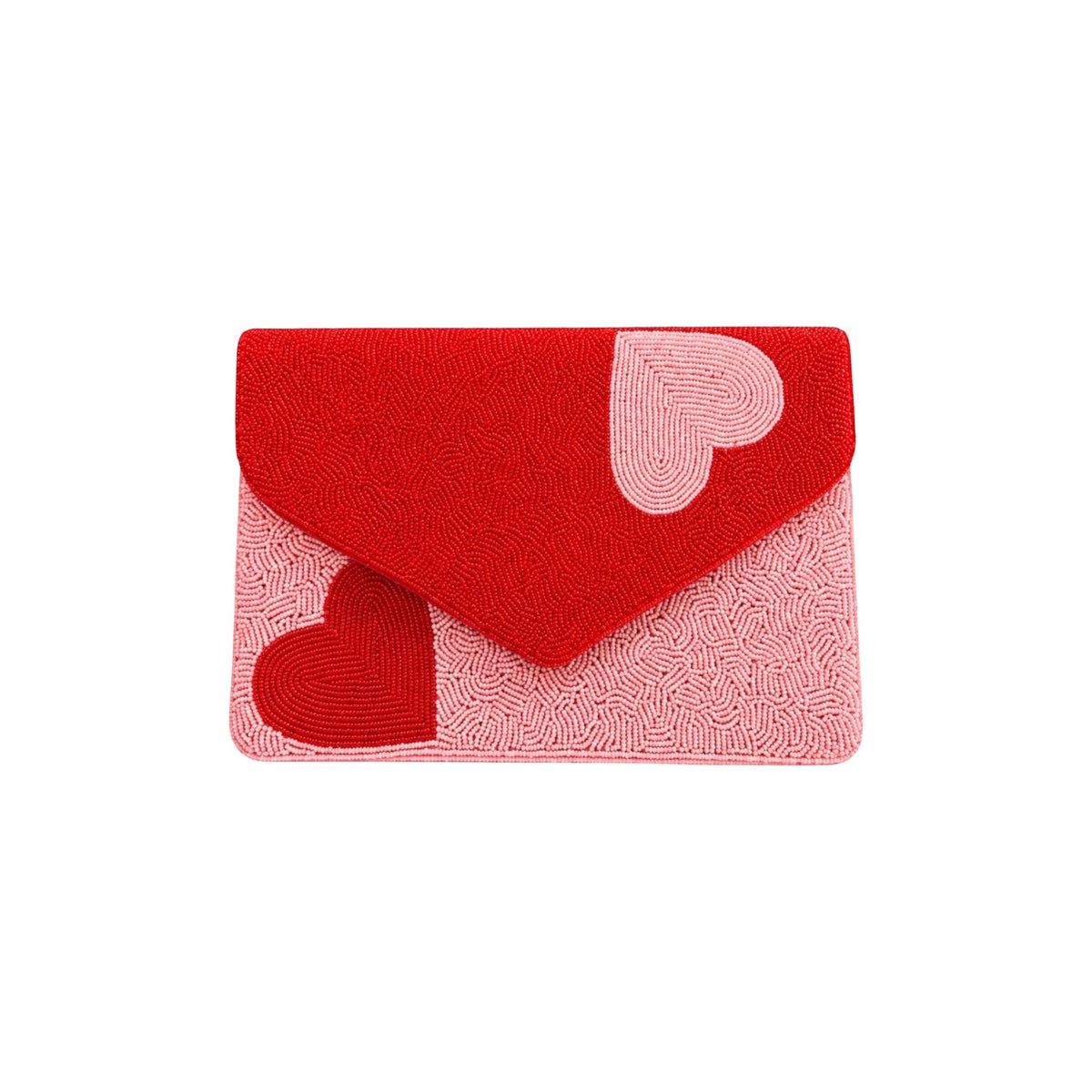 Minna Embroidered Clutch – Front View | JOYCO