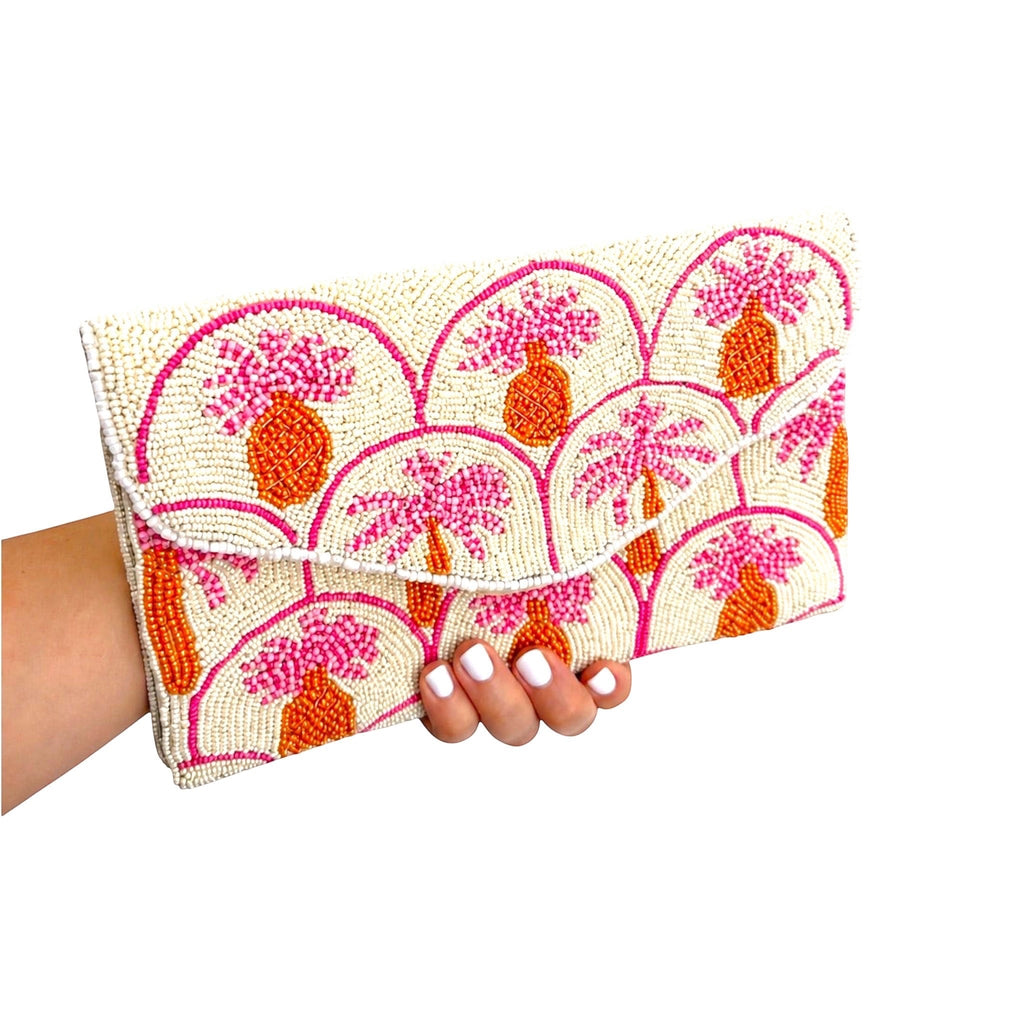 Palm Candy Embroidered Clutch – Image 4 | JOYCO