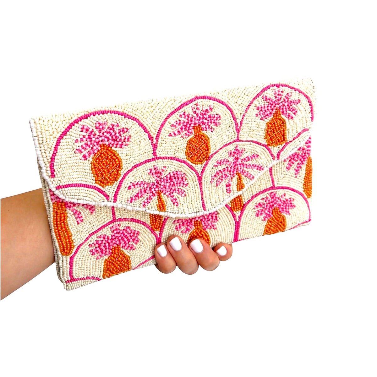 Palm Candy Embroidered Clutch – Image 4 | JOYCO