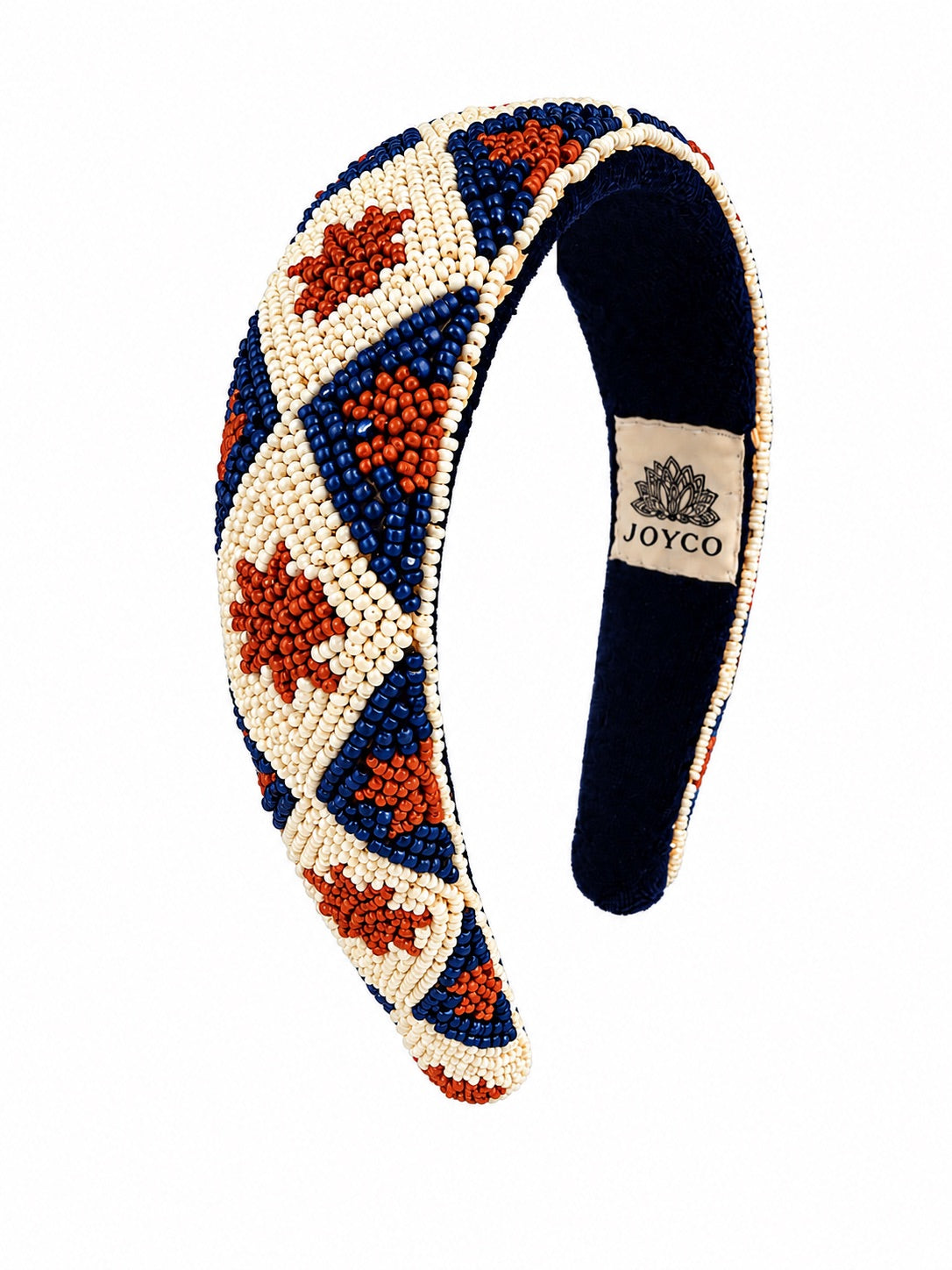 Golden Azure Embroidered Women Classic Headband