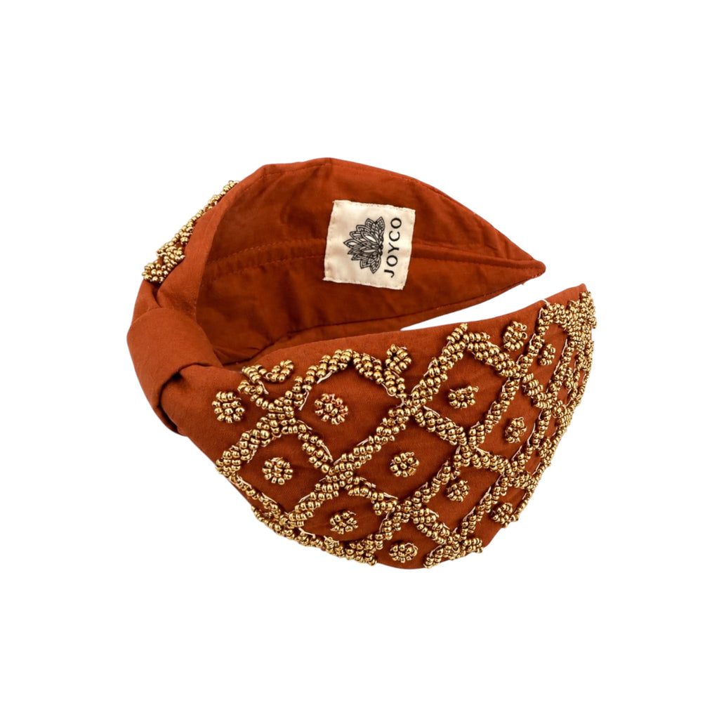 Zia Embroidered Women Headband – Image 4 | JOYCO