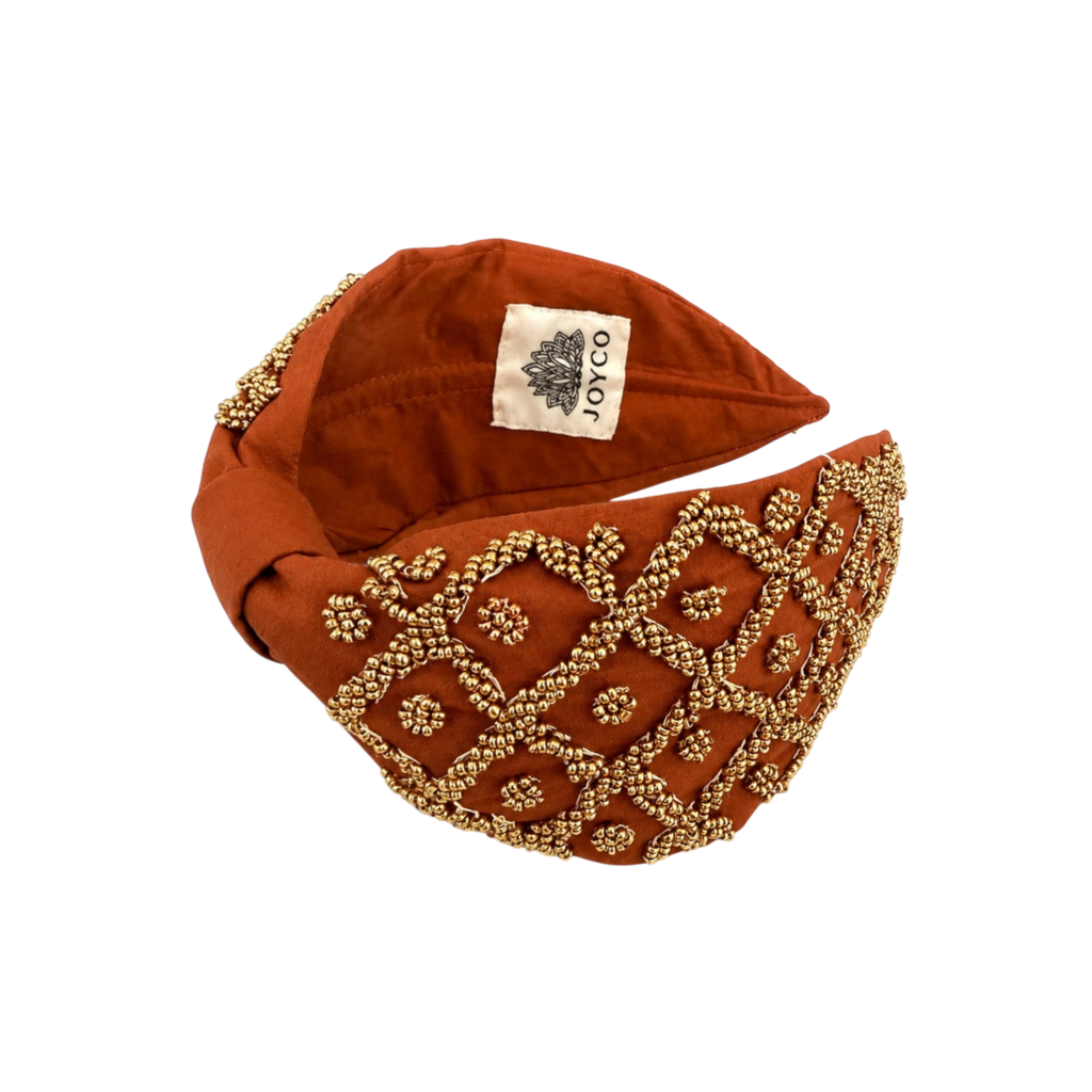 Zia Embroidered Women Headband – Image 4 | JOYCO