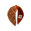 Zia Embroidered Women Headband – Front View | JOYCO