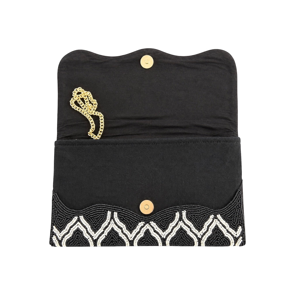 Maison Noir Embroidered Clutch – Image 3 | JOYCO