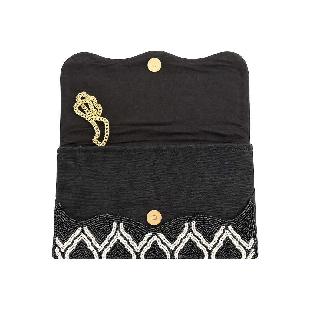 Maison Noir Embroidered Clutch – Image 3 | JOYCO