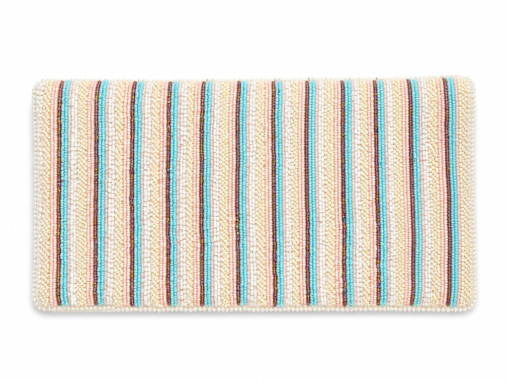 Love Embroidered Clutch
