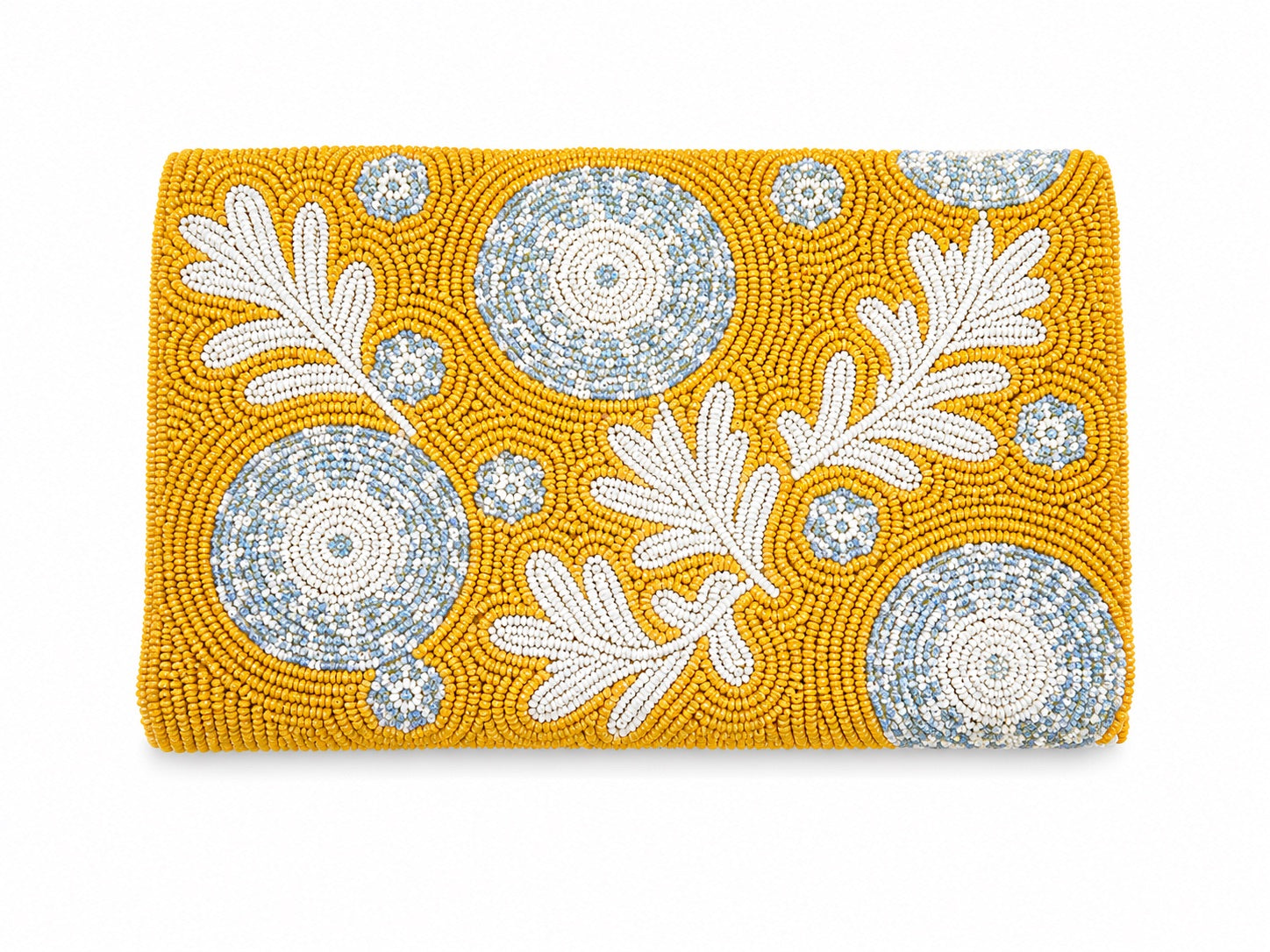 Soleil Bloom Embroidered Clutch