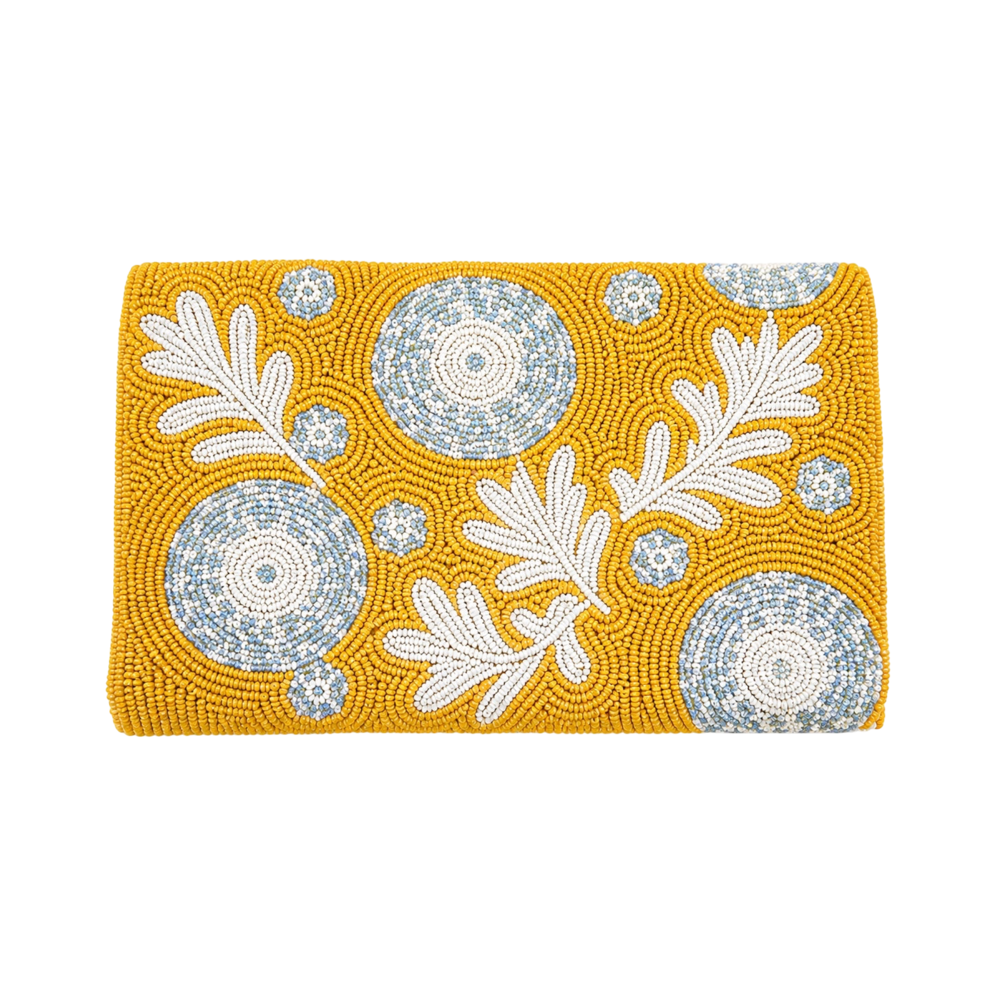 Soleil Bloom Embroidered Clutch – Image 5 | JOYCO