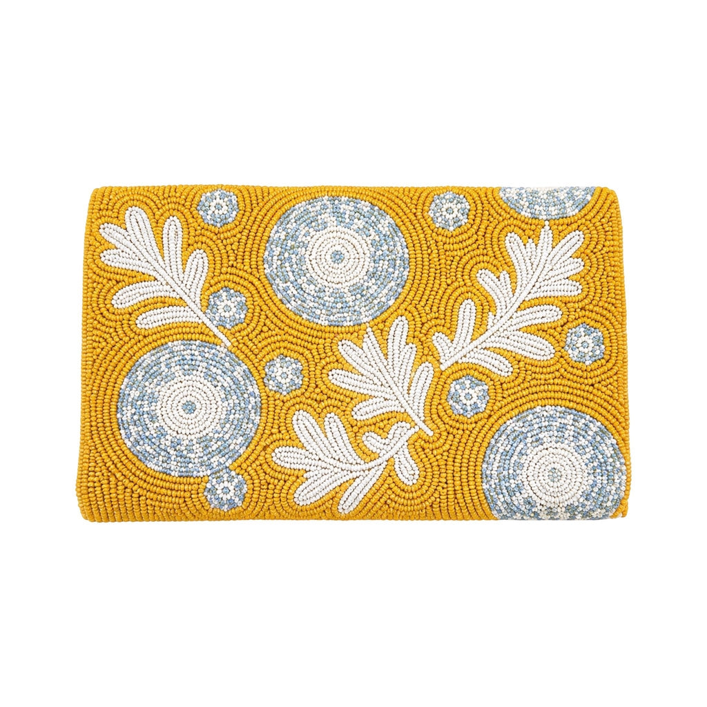 Soleil Bloom Embroidered Clutch – Image 5 | JOYCO