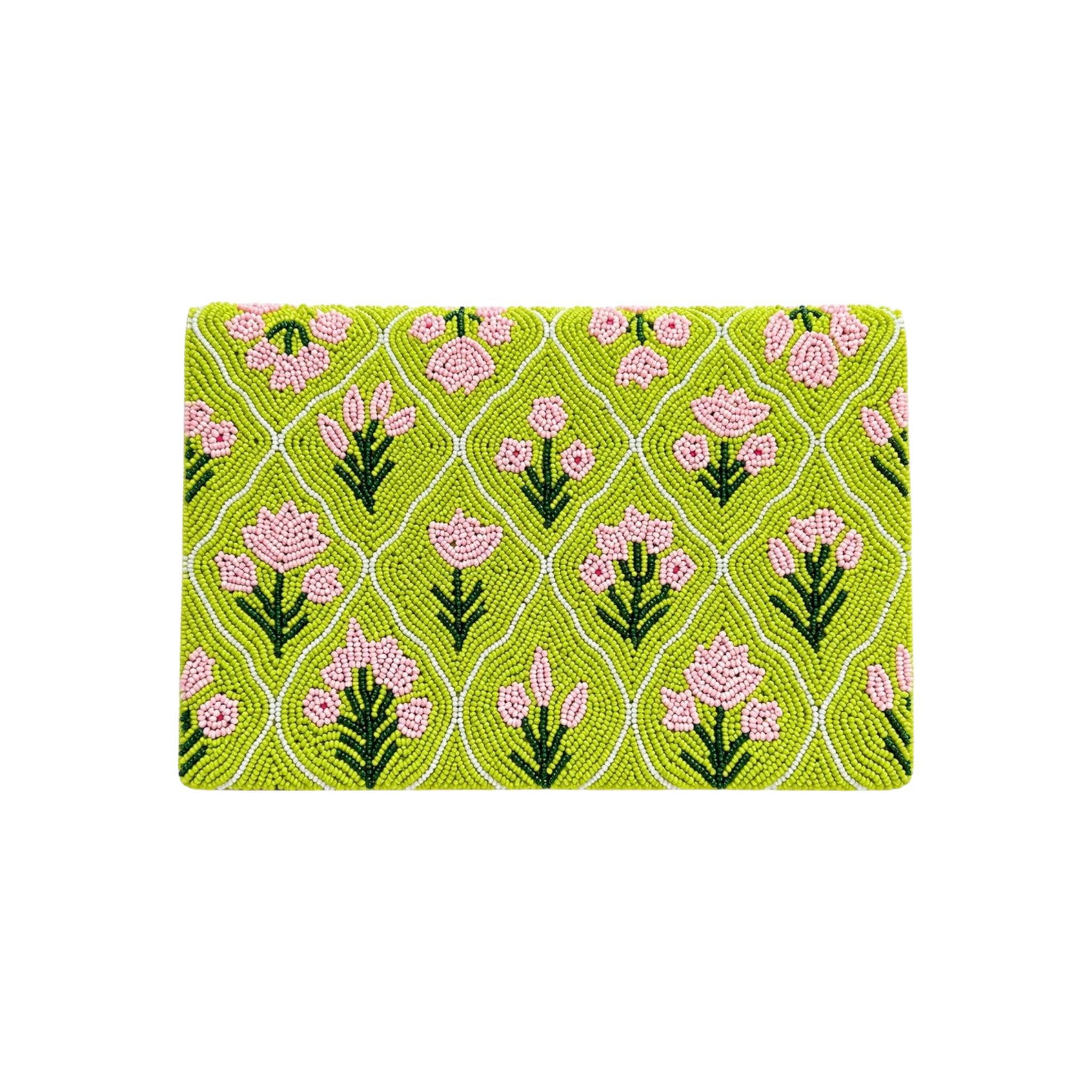 Verdant Muse Embroidered Clutch – Image 5 | JOYCO