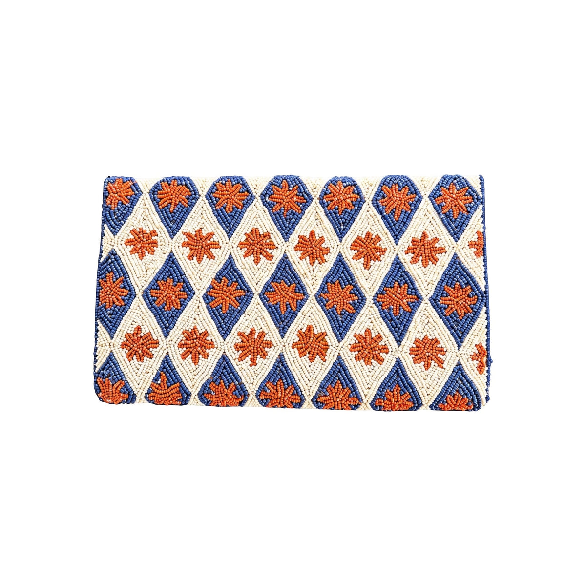 Golden Azure  Embroidered Clutch – Image 5 | JOYCO