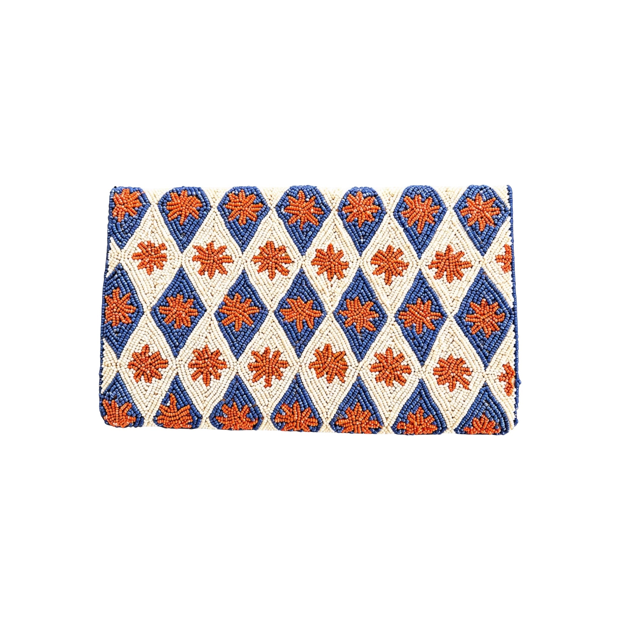 Golden Azure  Embroidered Clutch – Image 5 | JOYCO