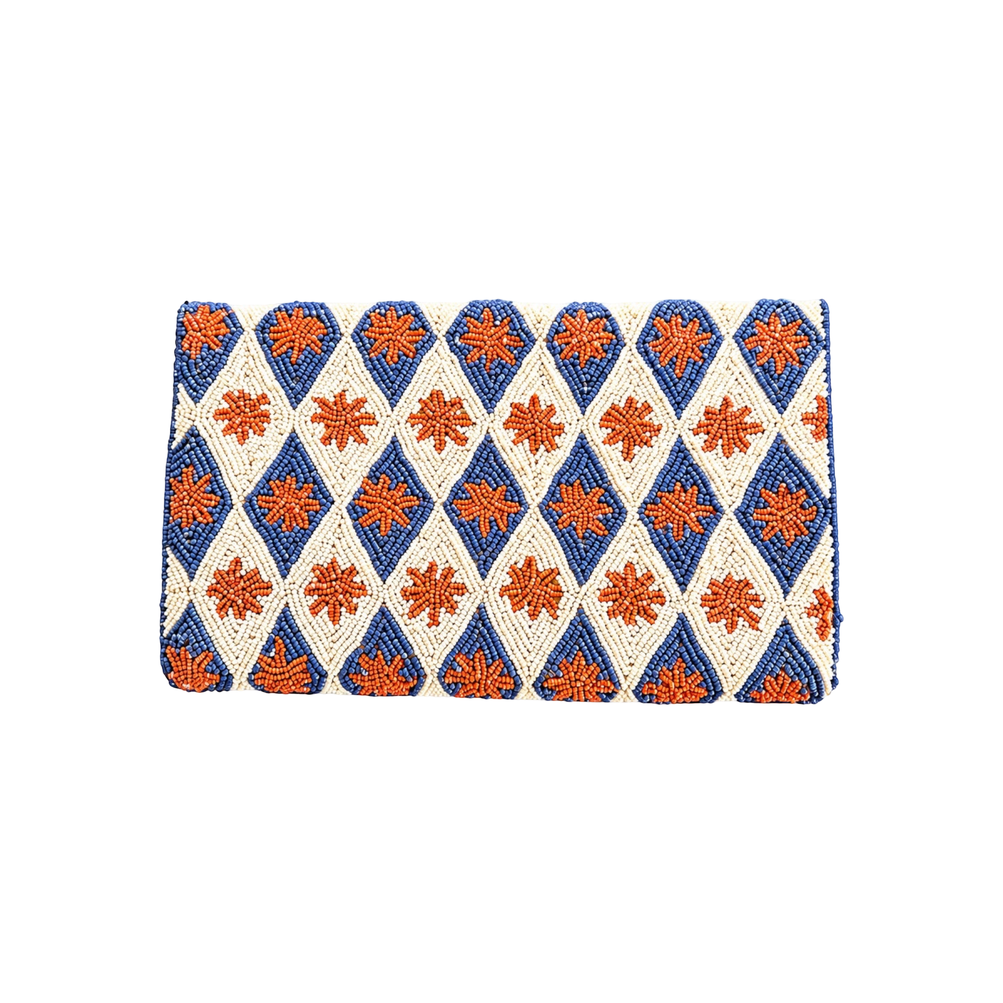 Golden Azure  Embroidered Clutch – Image 5 | JOYCO