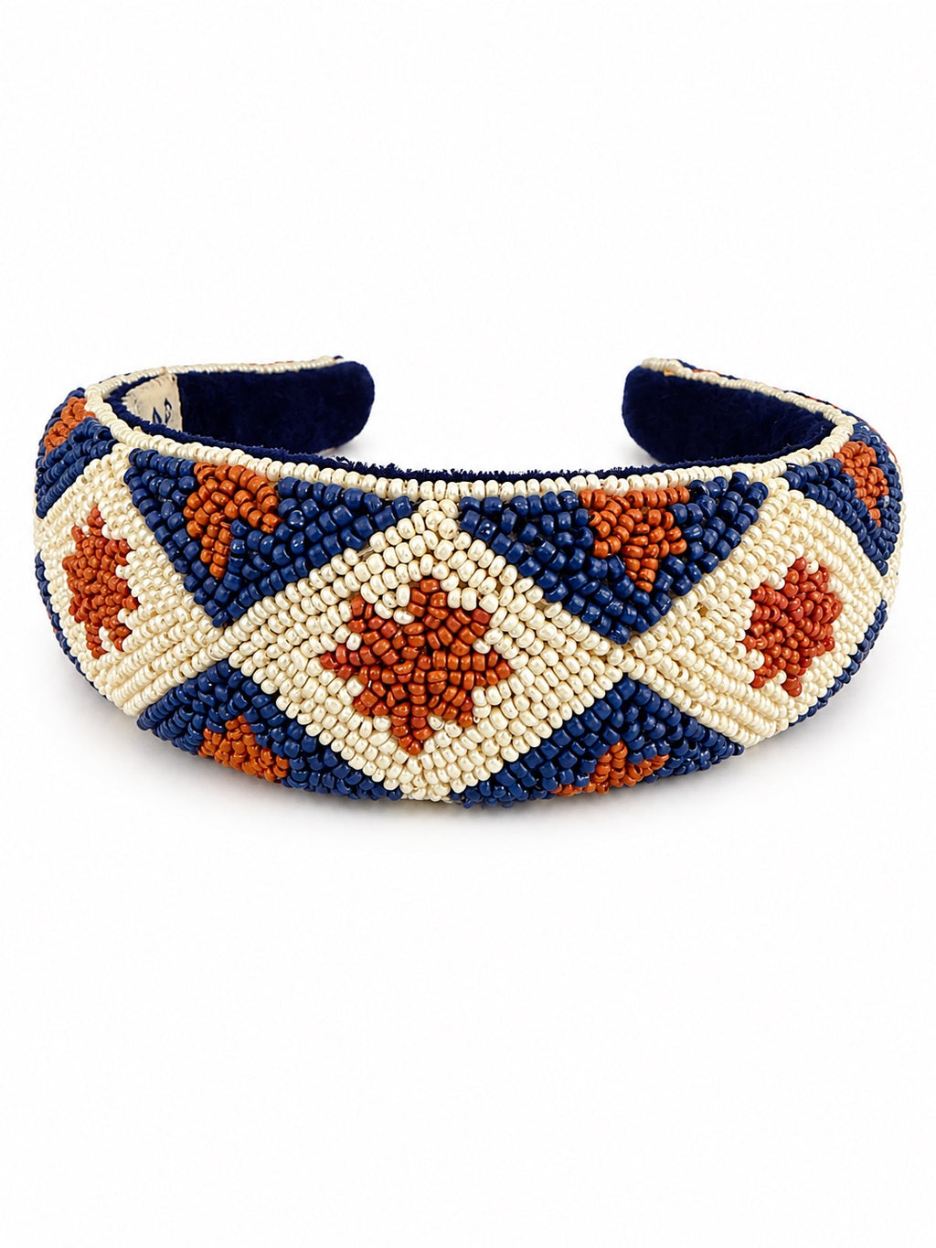 Golden Azure Embroidered Women Classic Headband