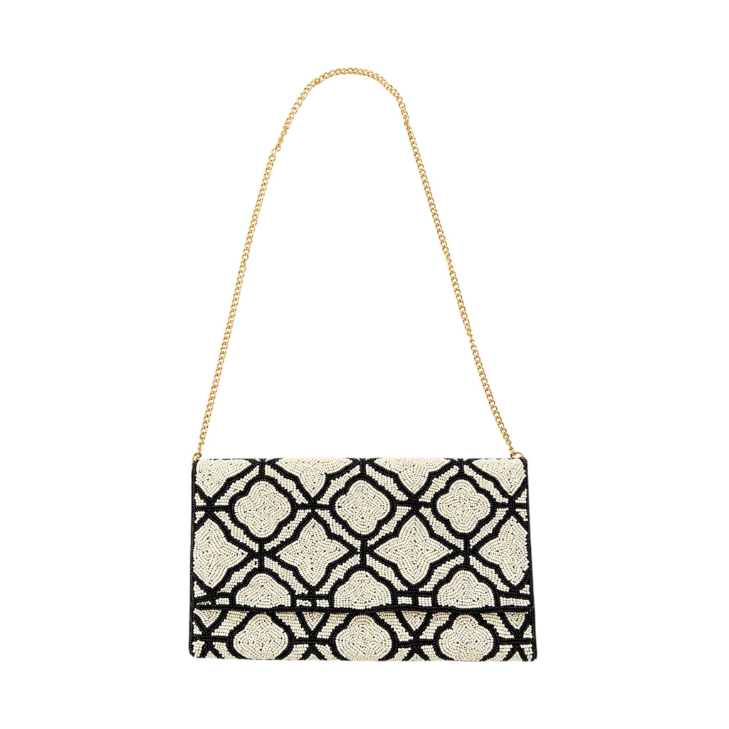 Maison Blanc Embroidered Clutch – Image 2 | JOYCO