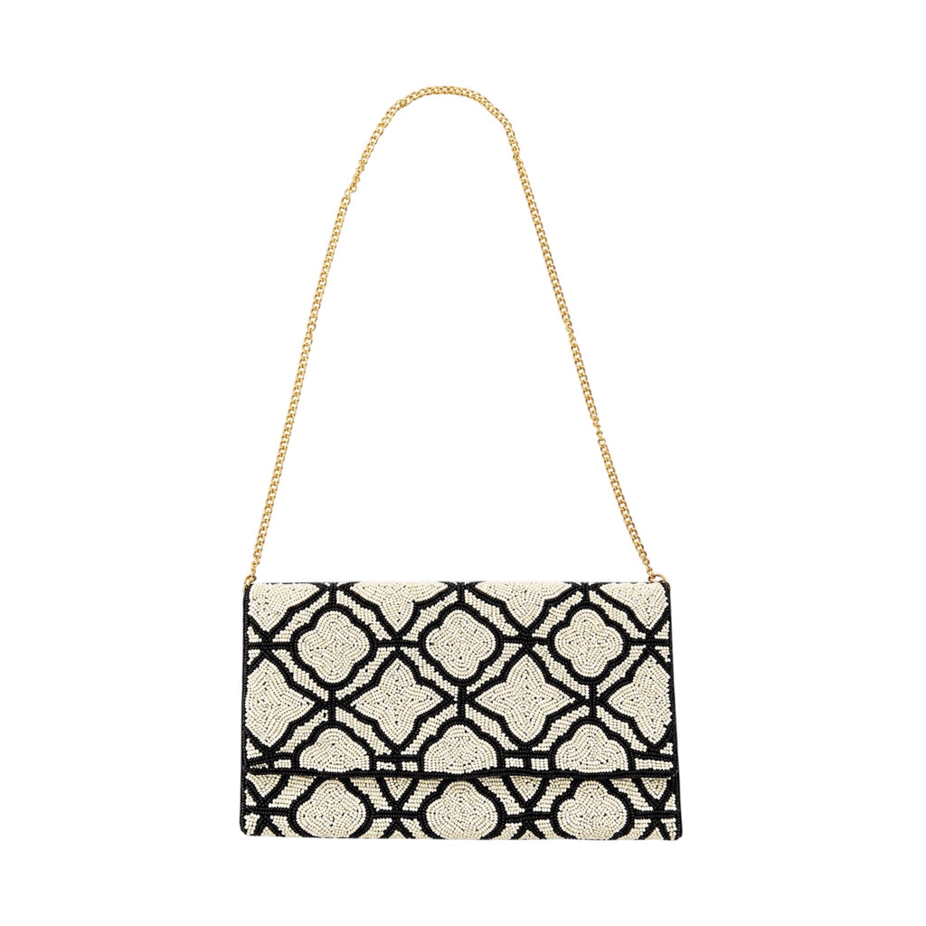 Maison Blanc Embroidered Clutch – Image 2 | JOYCO