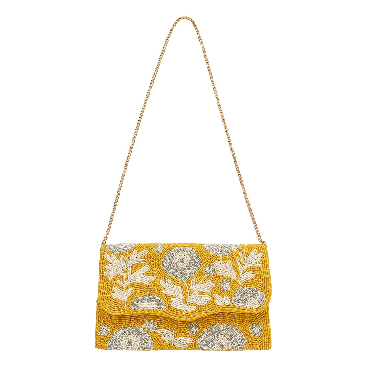 Soleil Bloom Embroidered Clutch – Image 2 | JOYCO