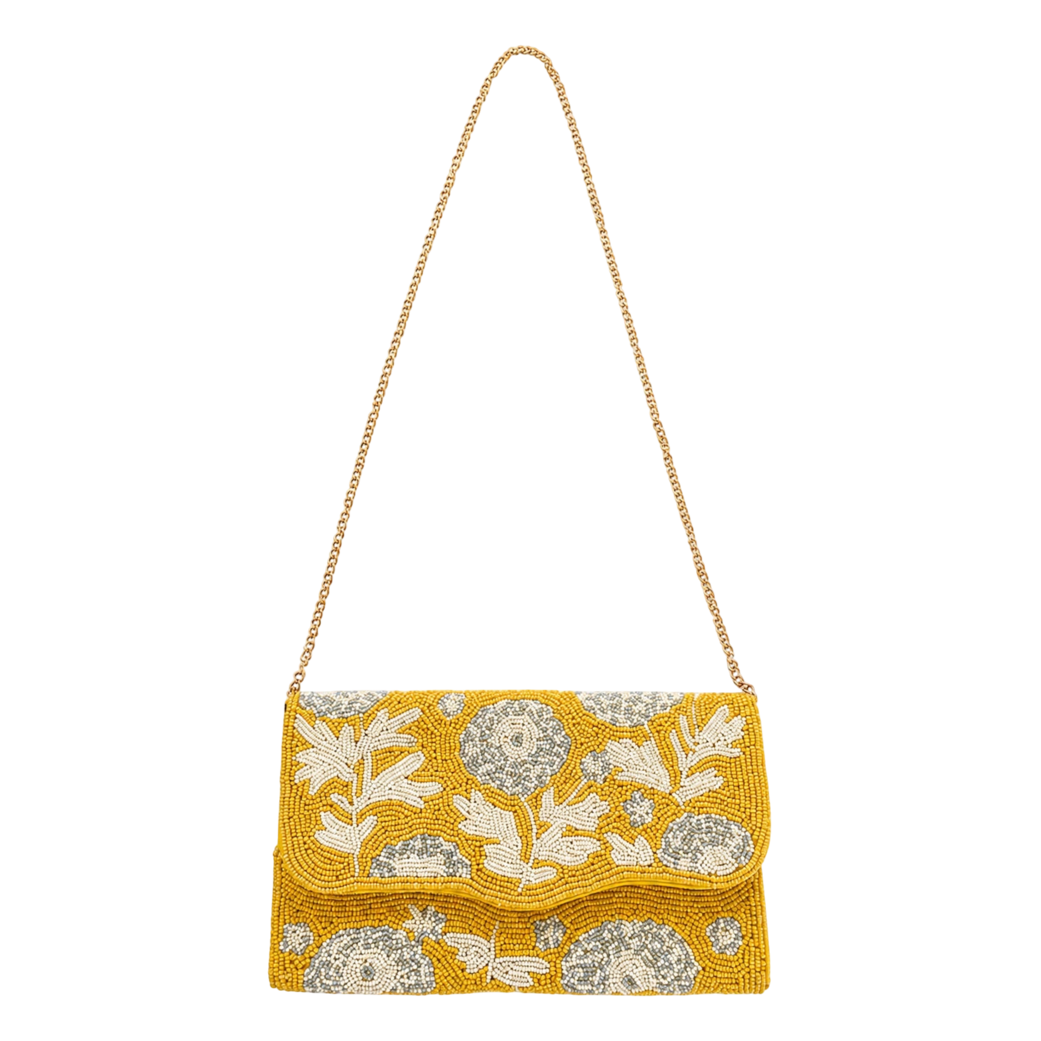Soleil Bloom Embroidered Clutch – Image 2 | JOYCO