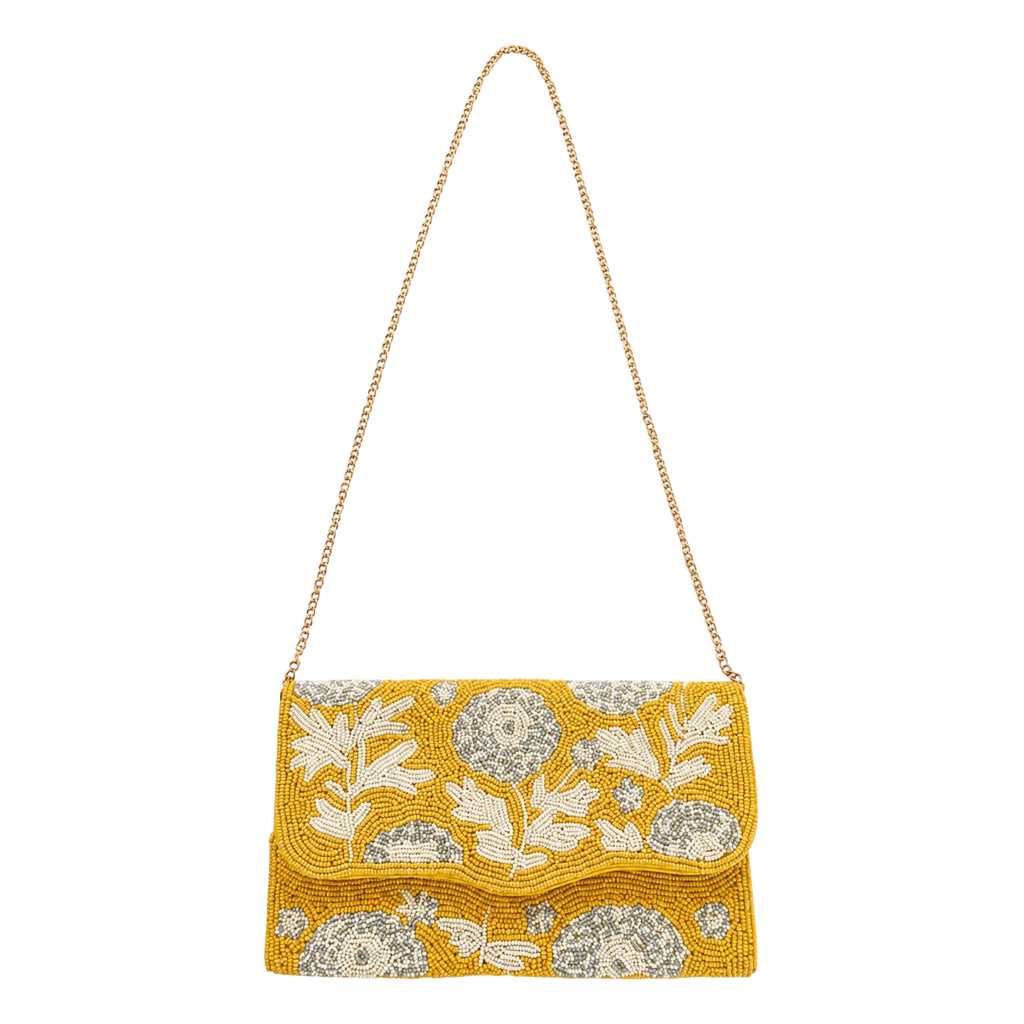 Soleil Bloom Embroidered Clutch – Image 2 | JOYCO