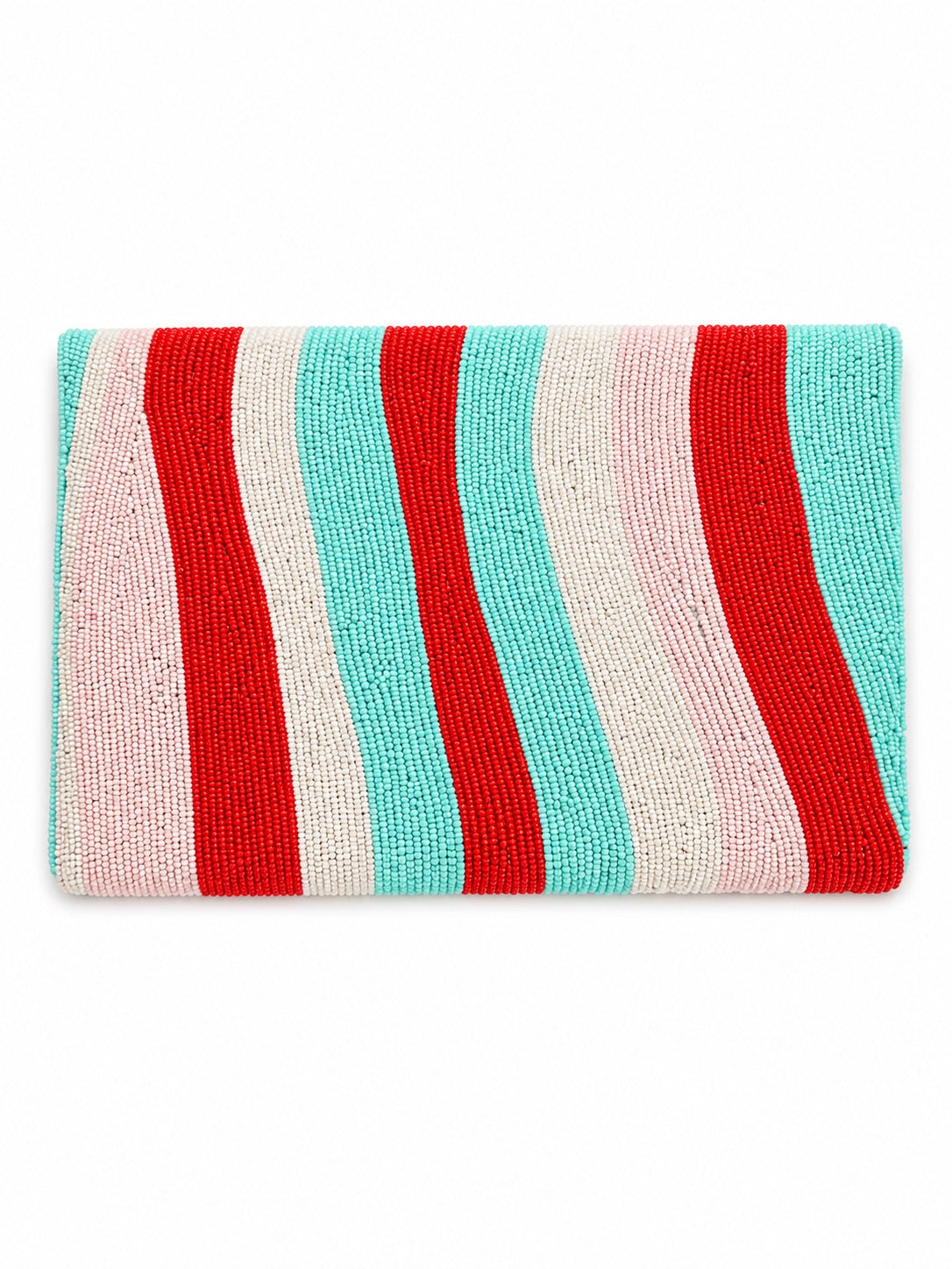 Rainbow Embroidered Clutch